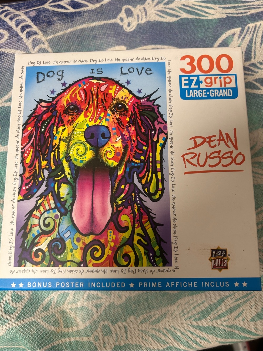 Dean Russo Puzzle” DOG IS LOVE” Sealed